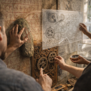 Mapping Myth and Technology for Cohesive Speculative Worlds