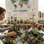 Designing Ecosystems for Believable Speculative Worlds